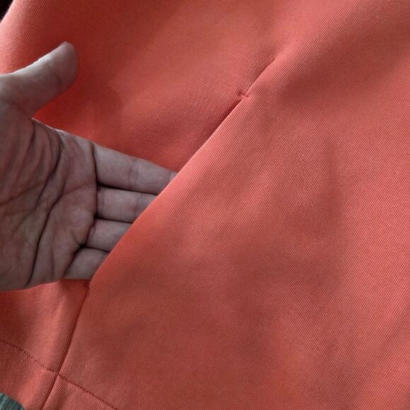 Nike Tech Fleece Hoodie Oversized Fit Orange Black Women's Size Small S New LE - Picture 3 of 6